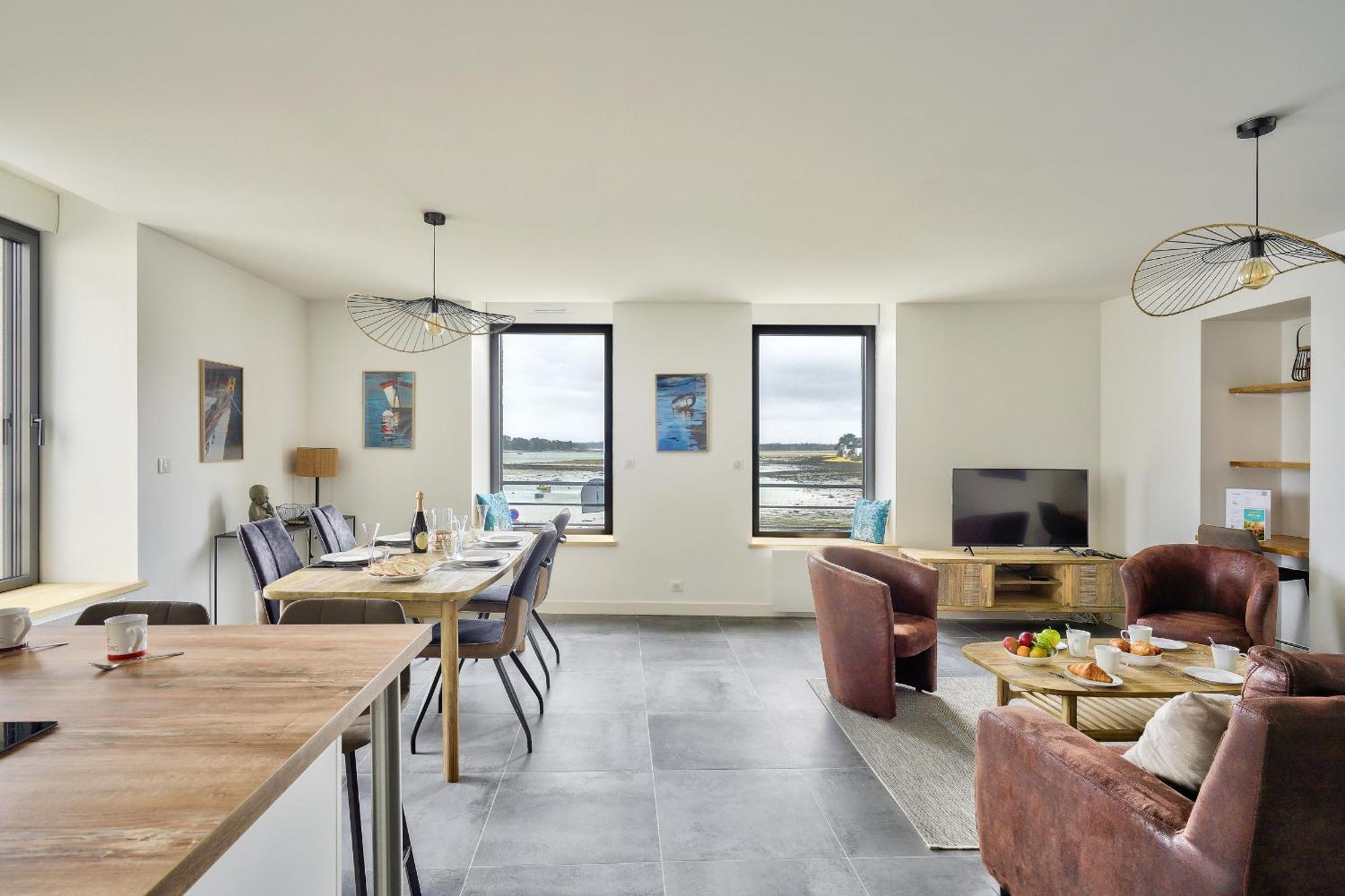 Appartement 4 Personnes Avec Vue Mer Ile-Tudy Exterior photo